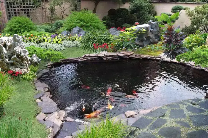 別墅庭院水景