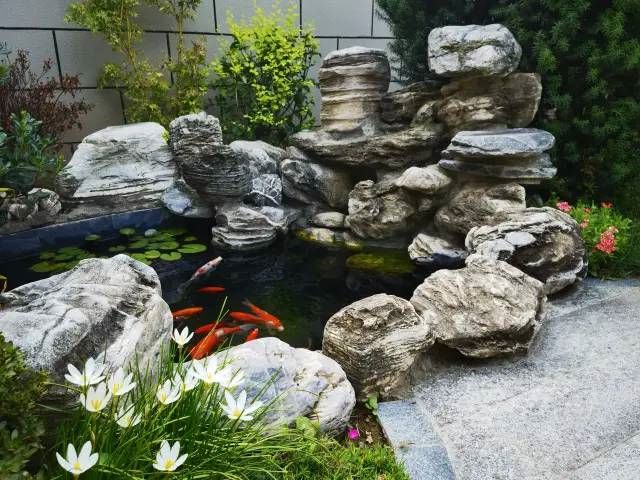 別墅庭院水景設計