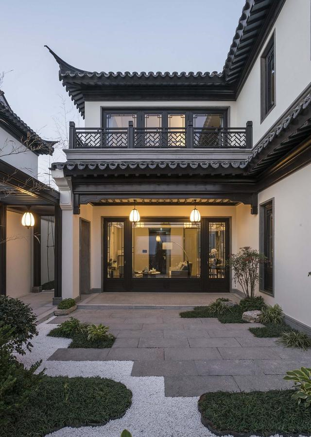 中式別墅庭院