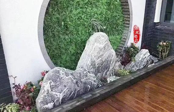 別墅庭院景觀石的尺寸